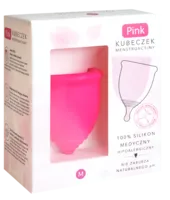 Pink Kubeczek Menstruacyjny rozmiar M